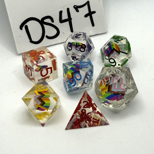 Dice Set - DS47 D&D Pride