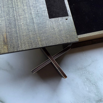 Astrolabe Dice Book Box - Brown