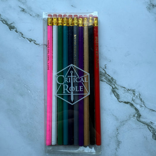 Critical Role VM Pencil Set