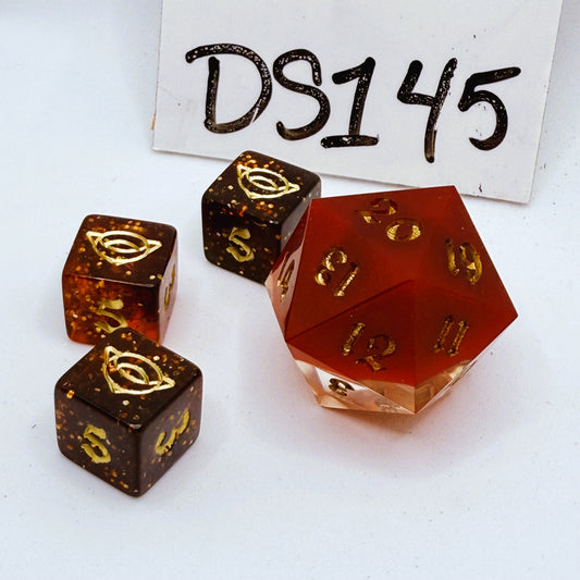 Dice Set - DS145 MtG LotR D20 Set