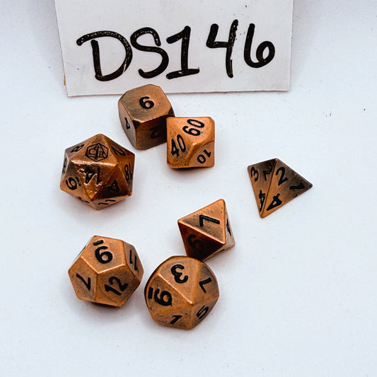 Dice Set - DS146 Critical Role Metal Set