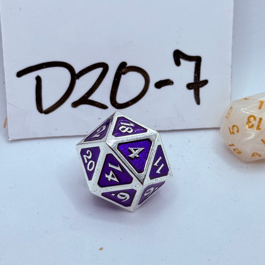 D20-7 Oversized Metal D20