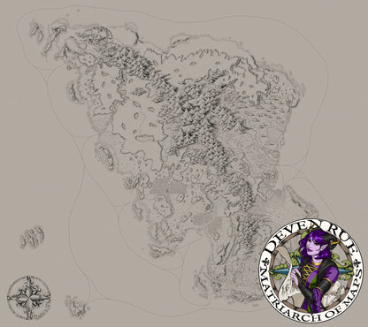 Continent of Silidria VTT Map