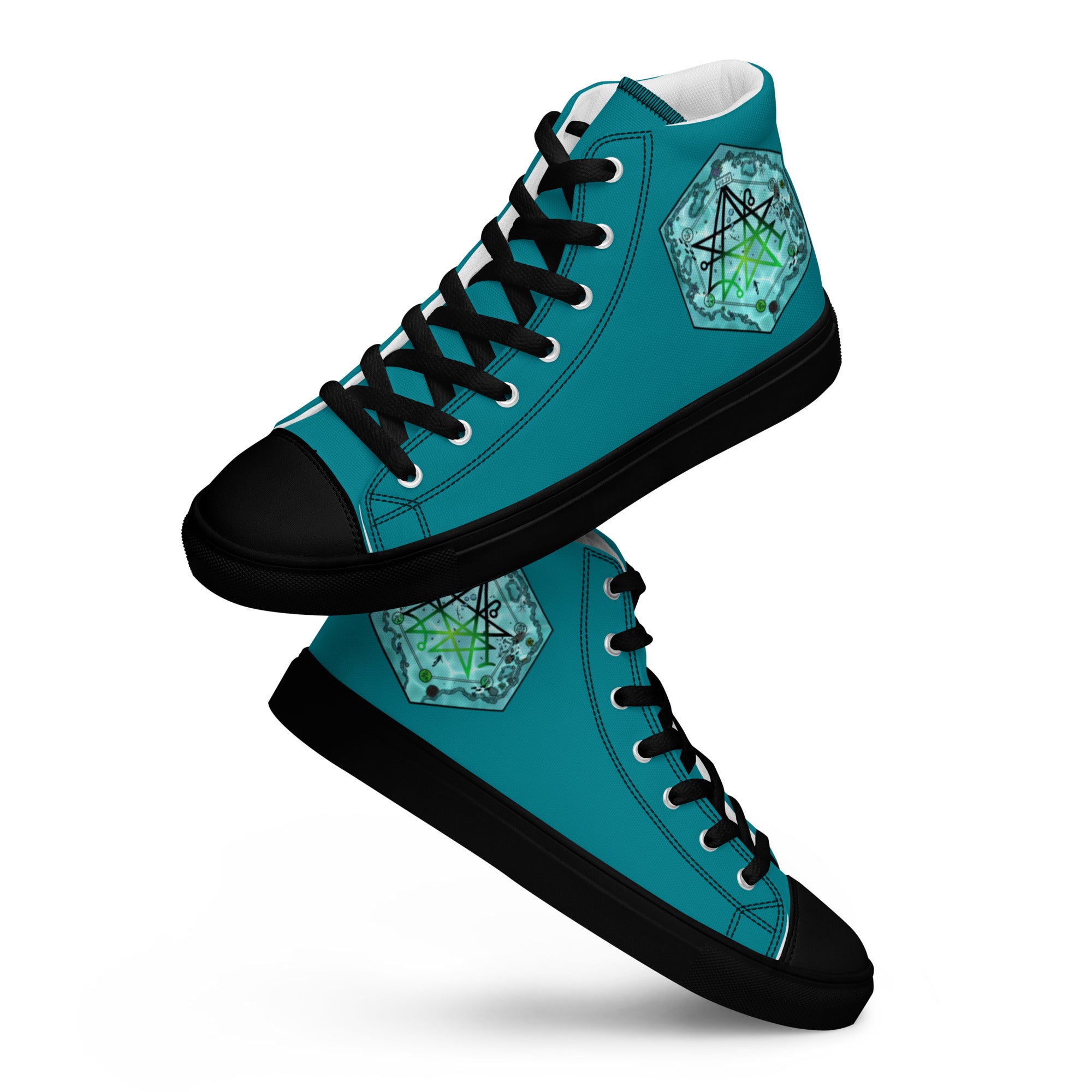 Discovering the Gate Wide High Top Canvas Shoes Deven Rue