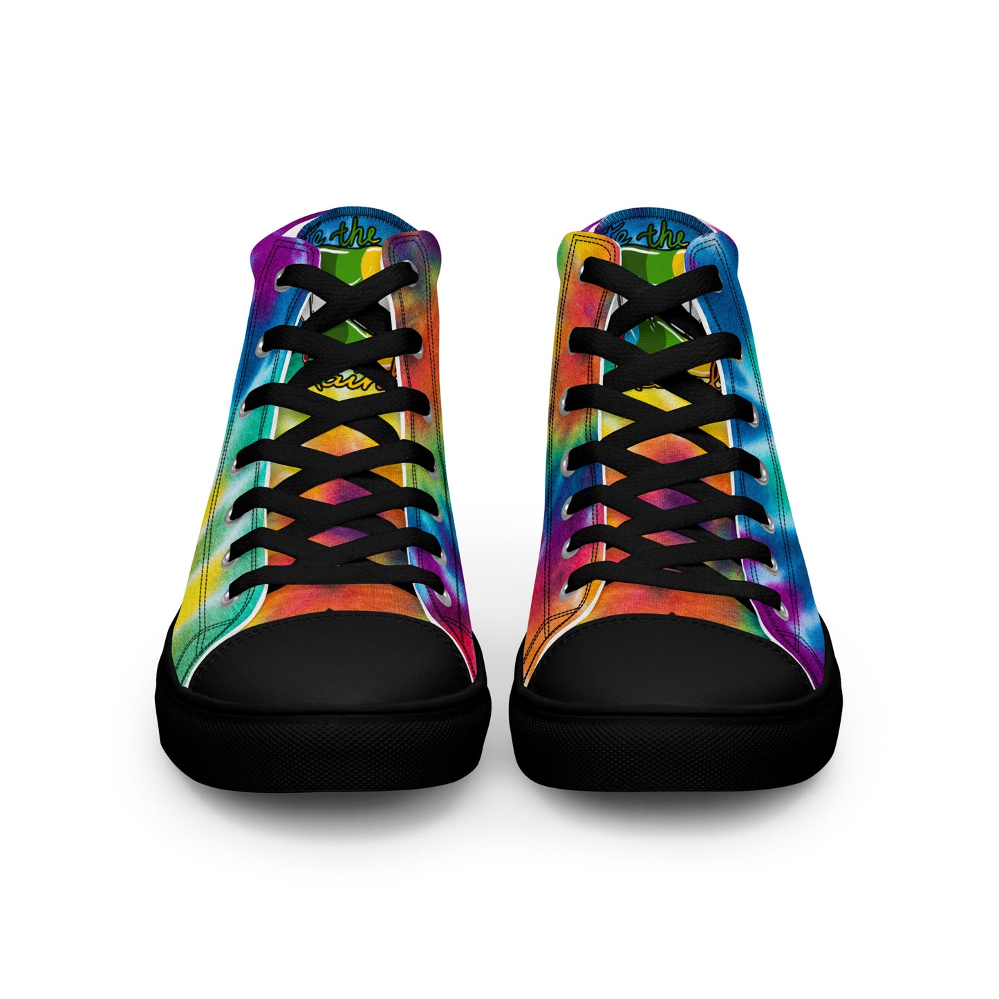 Taste the Rainbow Wide High Top Shoes