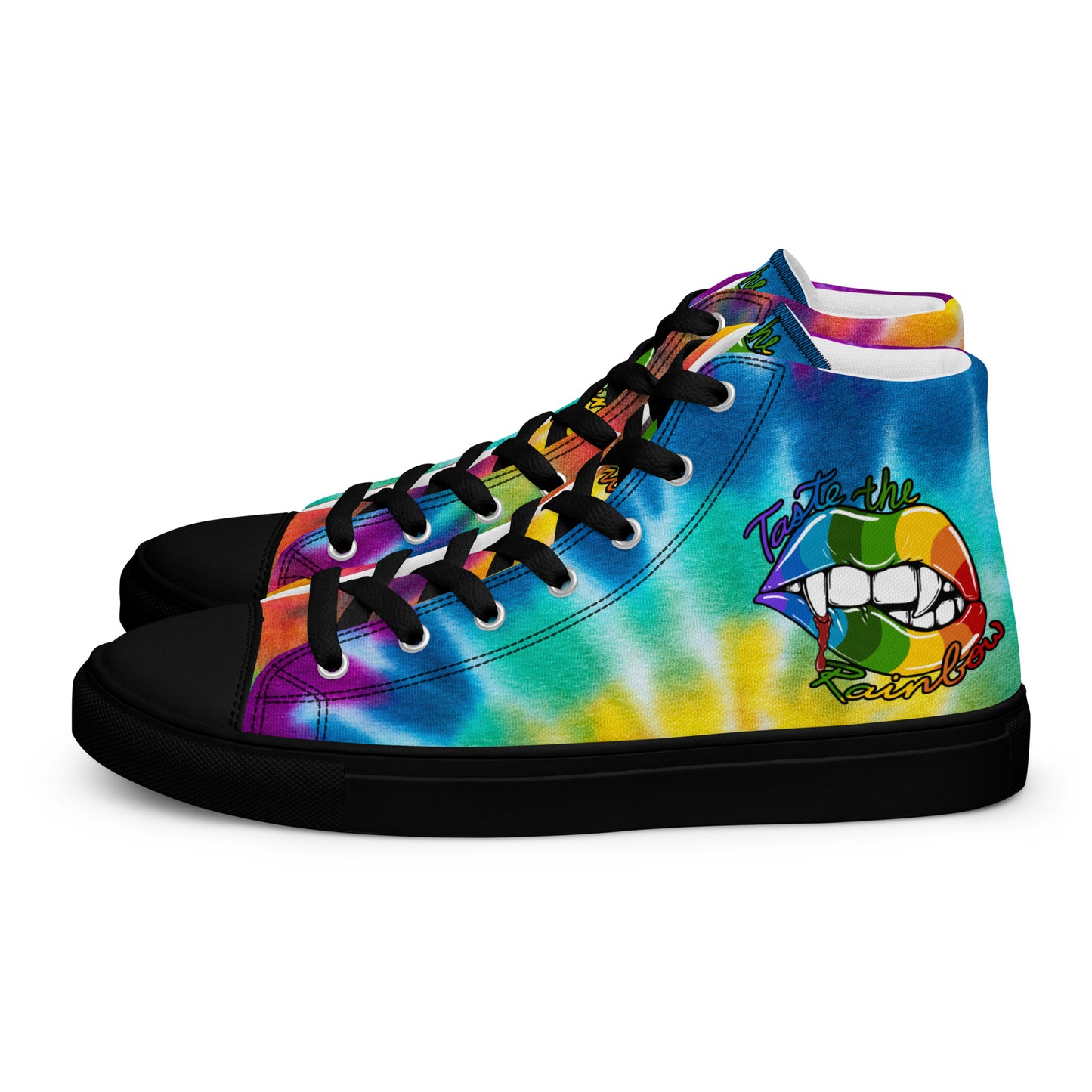 Taste the Rainbow Wide High Top Shoes