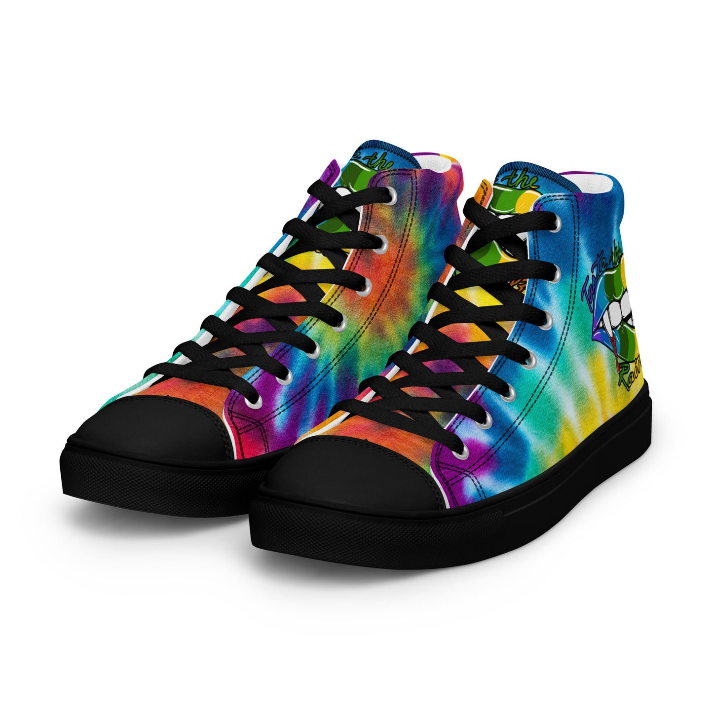 Taste the Rainbow Wide High Top Shoes