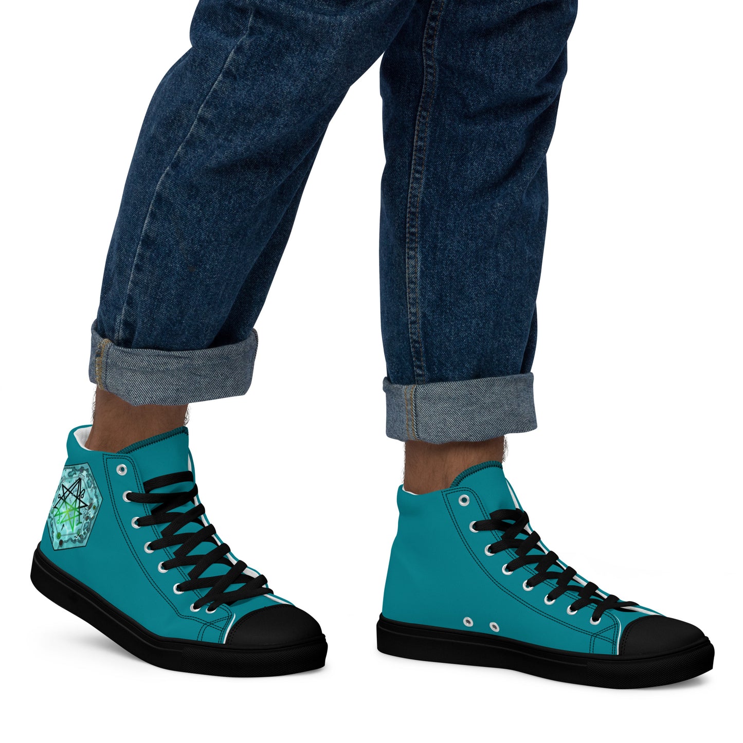 Discovering the Gate Wide High Top Canvas Shoes