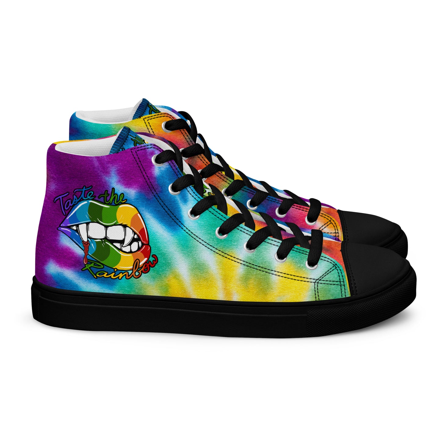 Taste the Rainbow Wide High Top Shoes