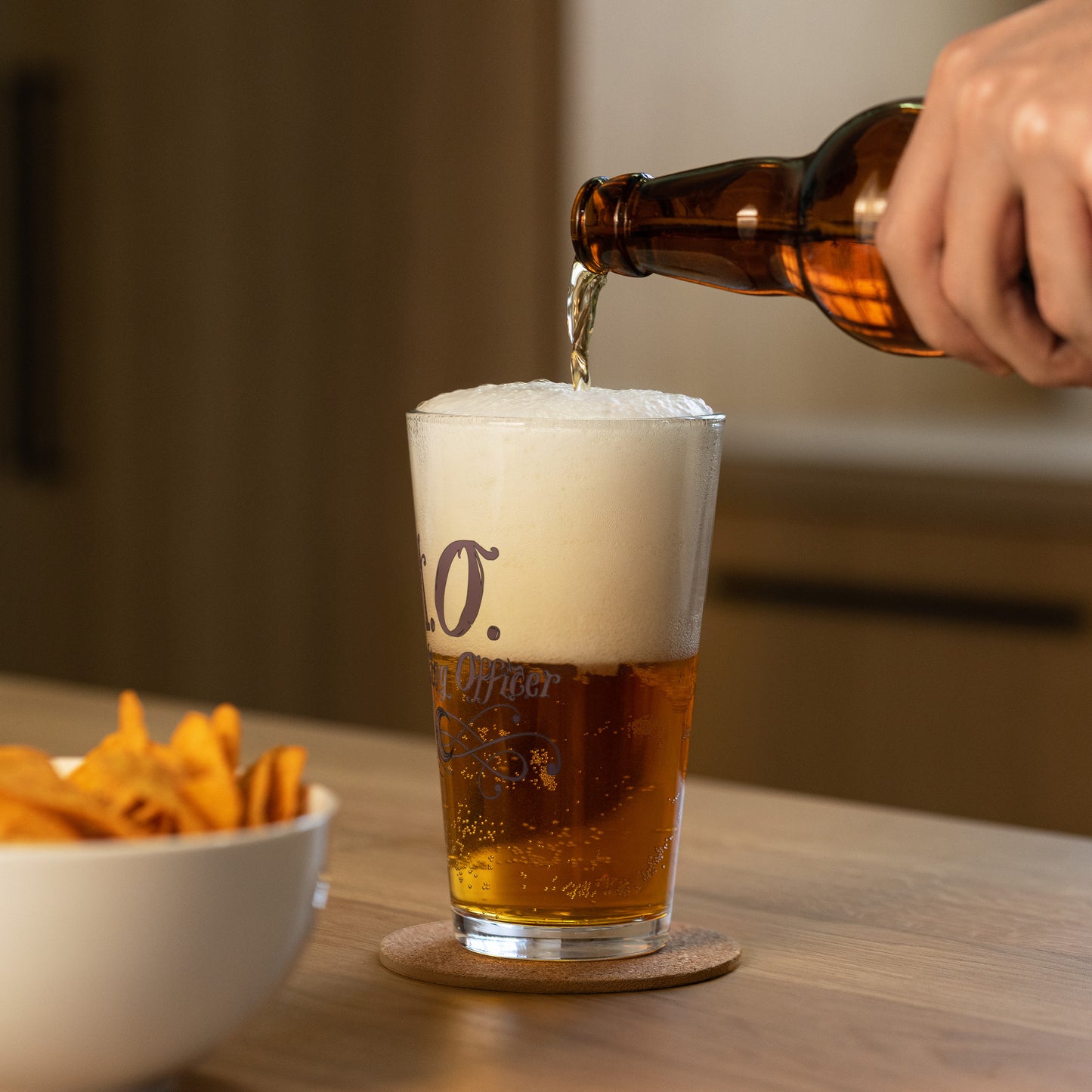 Coven Marketing Officer Pint Glass