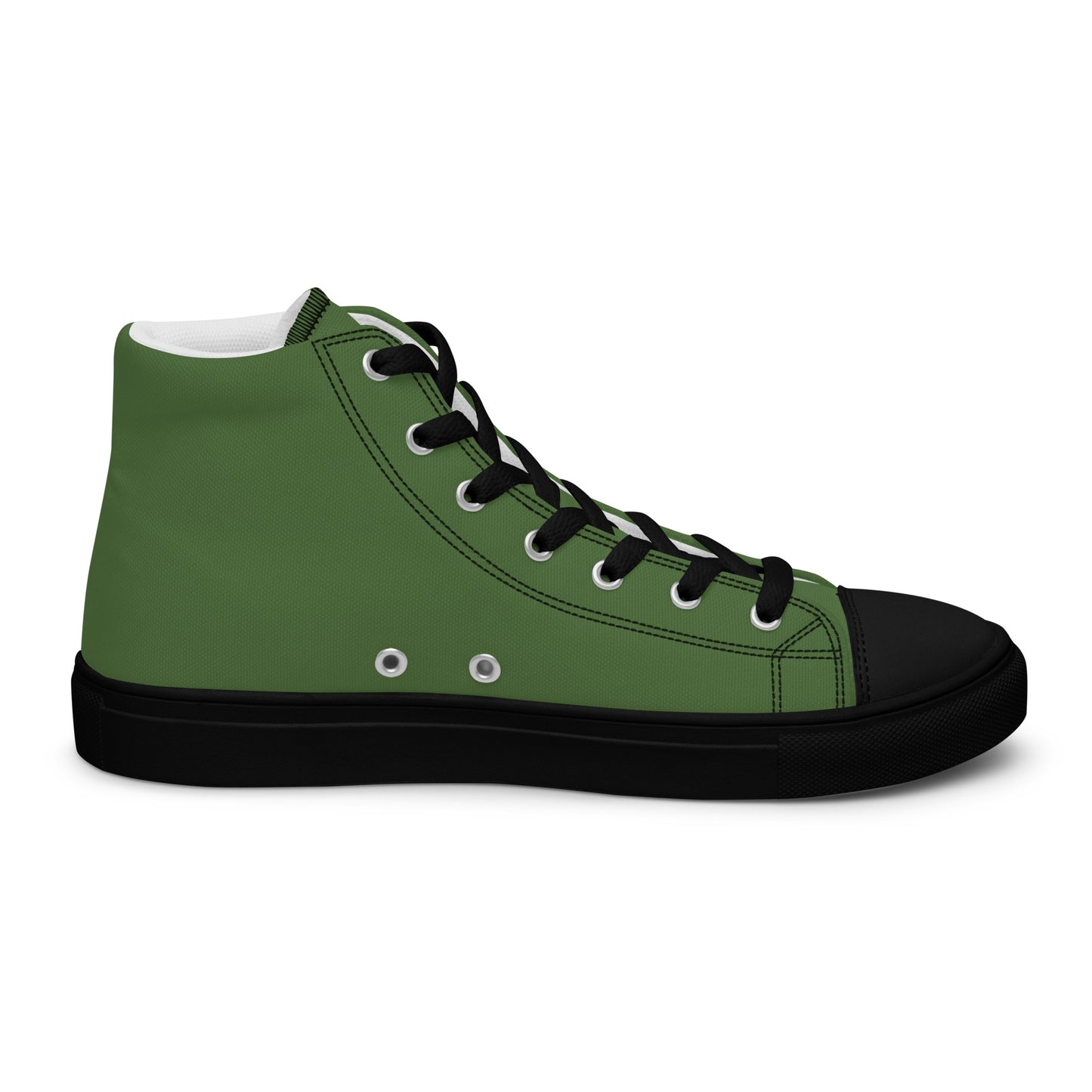 Perilous Crossing High Top Canvas Shoes