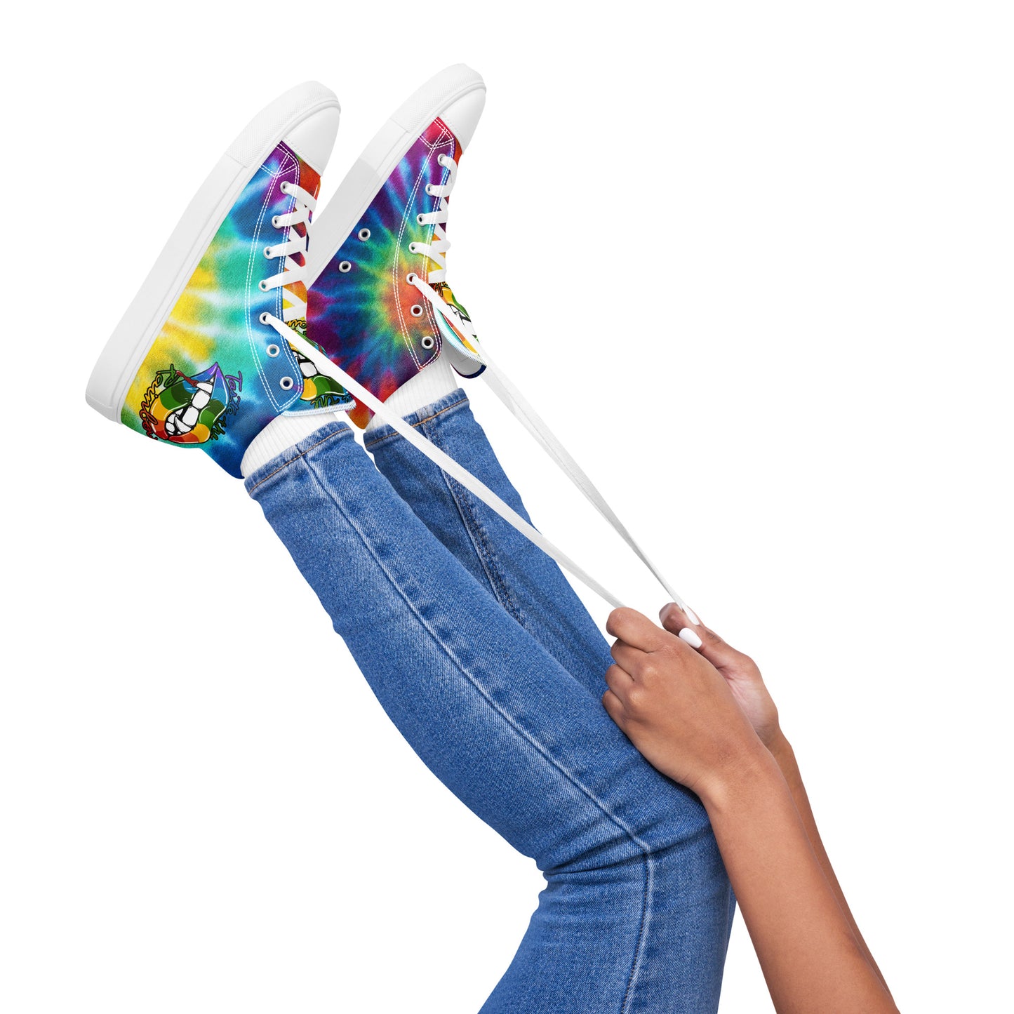 Taste the Rainbow High Top Shoes