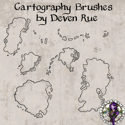 World & Regional Cartography Ultimate Brush Pack