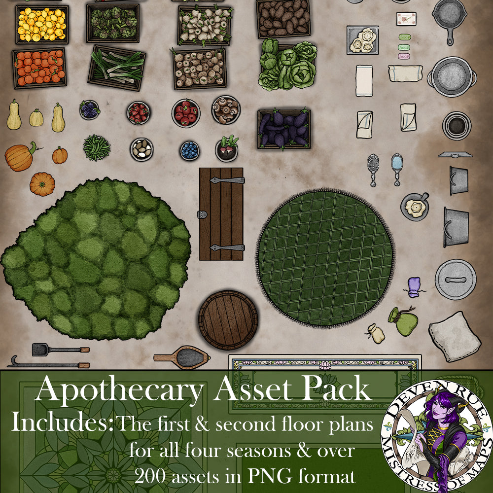 Apothecary Shoppe Asset Pack