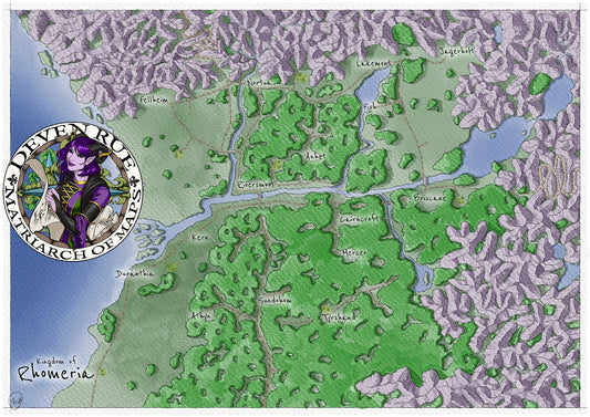 Paquete de mapas VTT del Reino de Rhomeria