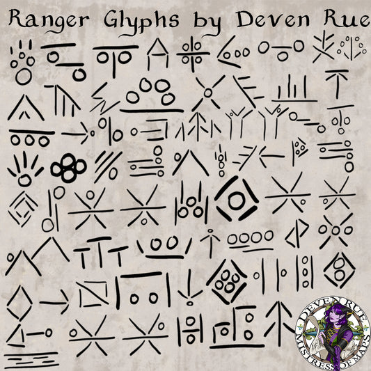 Pack de pinceaux à glyphes Ranger