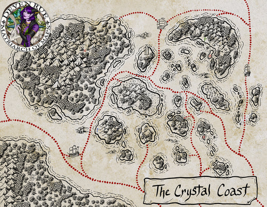 Paquete de mapas VTT de Crystal Coast