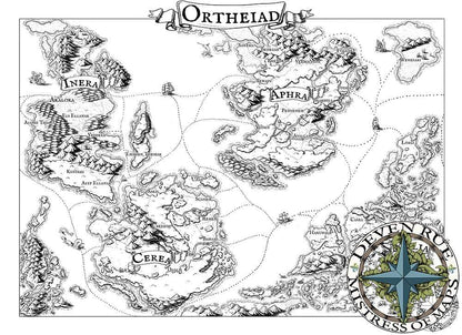 Ortheiad Printed Map Prop Maps With text Deven Rue