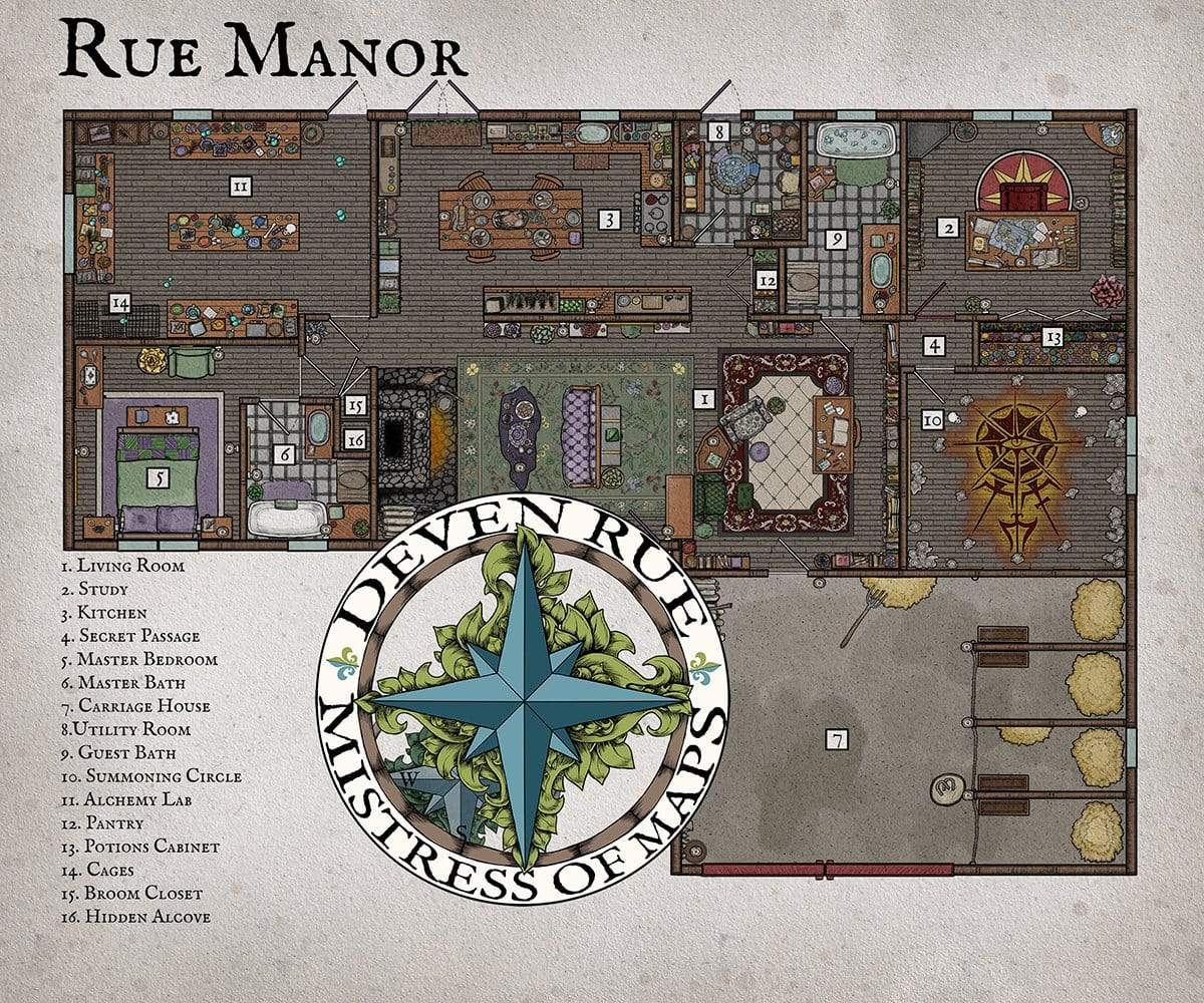 Rue Manor Map Pack Map Downloads Deven Rue