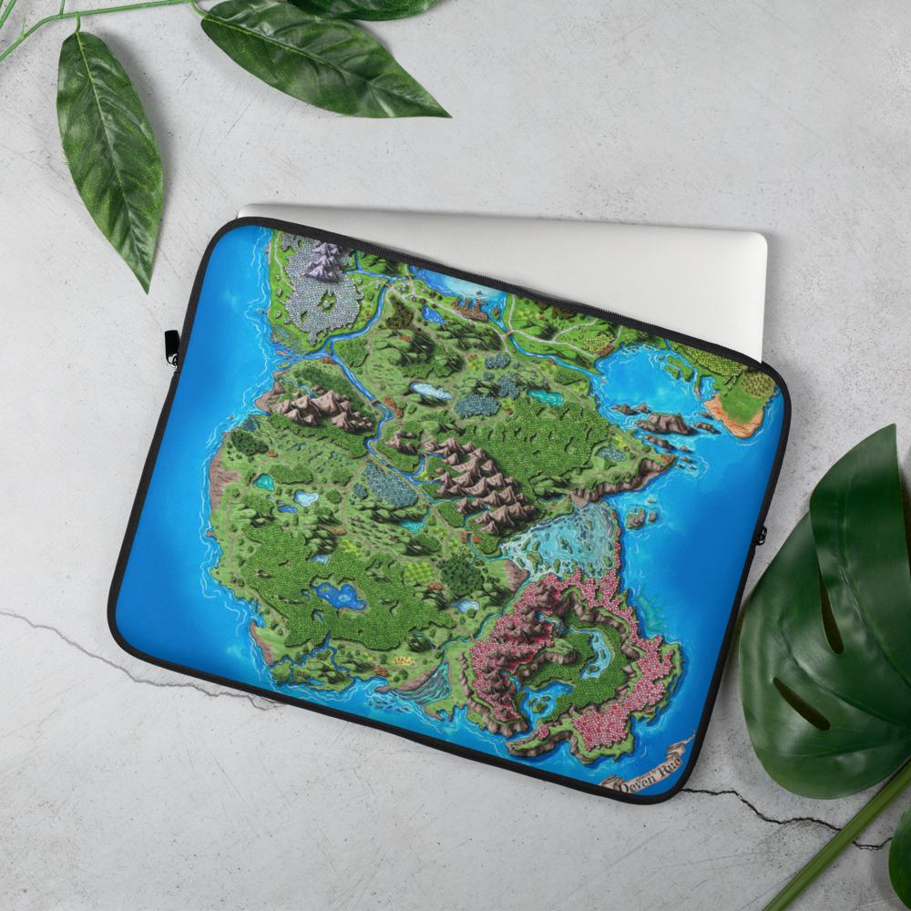 The Taur'Syldor Laptop Sleeve 15 in by Deven Rue.